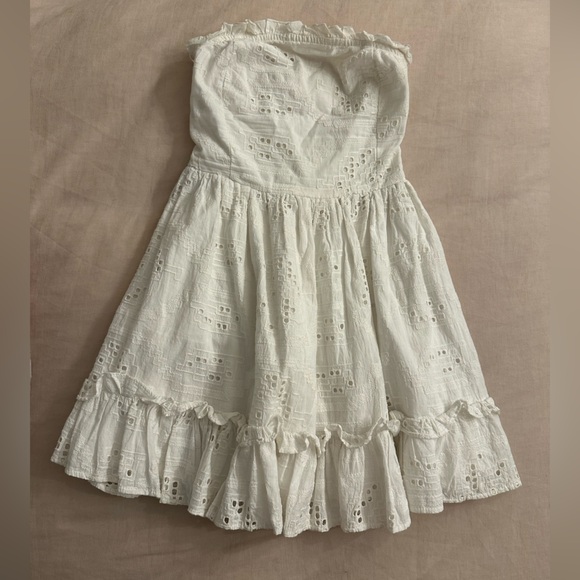 Anthropologie strapless mini dress - Picture 1 of 3